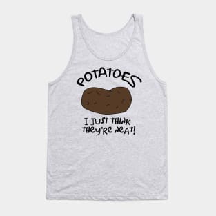 Simpsons Potatoes - I Just Think They're Neat! Tank Top